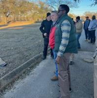 State leaders tour tornado damage, discuss ways to help with disaster relief efforts