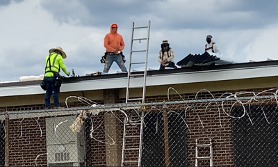 Dallas County Jail repairs underway, starting at the top