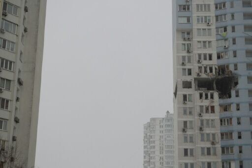 A massive missile and drone attack on Kyiv killed four and ripped open apartment blocks