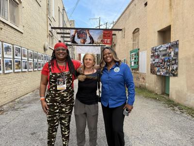 Selma Social photo gallery on voting