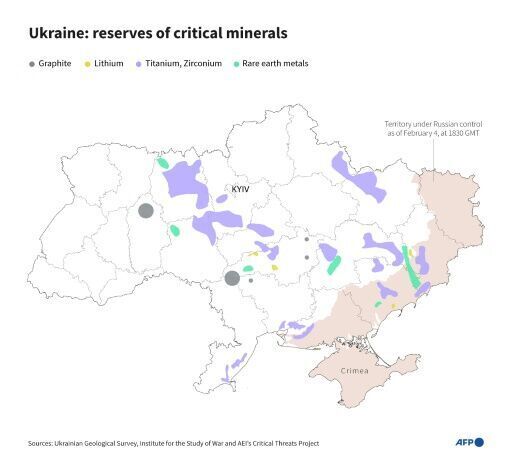 Ukraine's earth riches are rare and difficult to reach