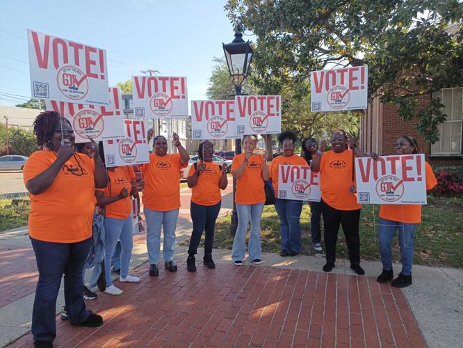 Foot Soldiers Park voter registration