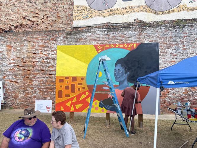 Selma MACAS Mural Day