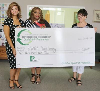 SABRA Sanctuary receives $10,000 grant from Pioneer Electric Cooperative
