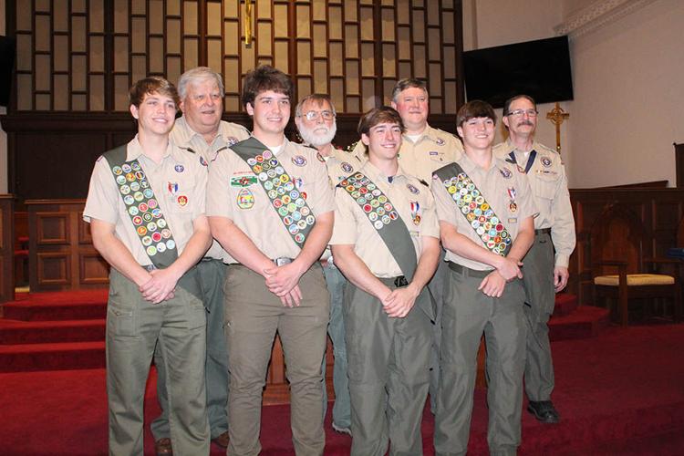 Four Dallas County scouts earn Eagle ranking