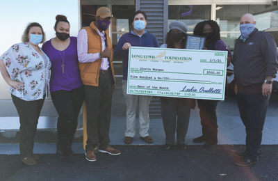 Long-Lewis names Gloria Morgan January Hero of the Month