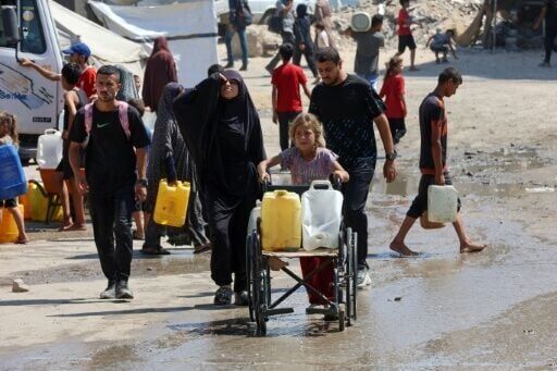 Dire water shortages compound hunger and displacement in Gaza