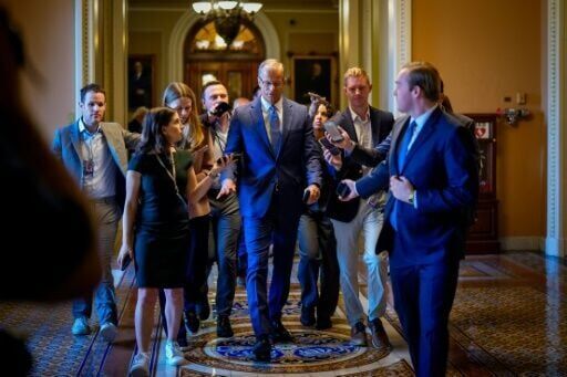 US Senate approves divisive Trump spending bill