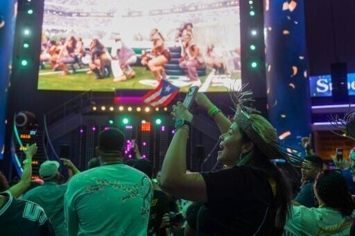 Fans hailed Bad Bunny's performance as a great moment for Puerto Rico