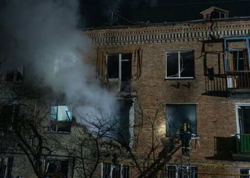 Kyiv came under a drawn-out nighttime attack