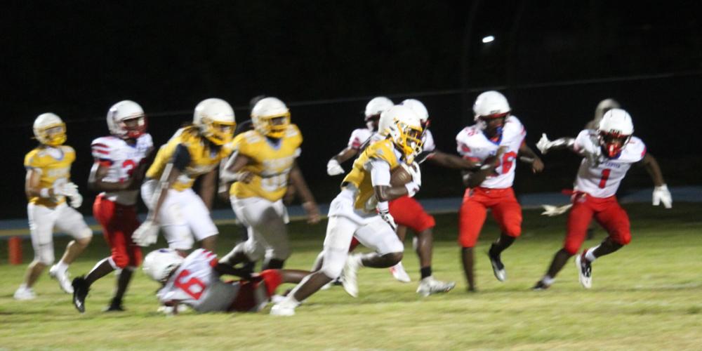 Selma with the ball vs Carver