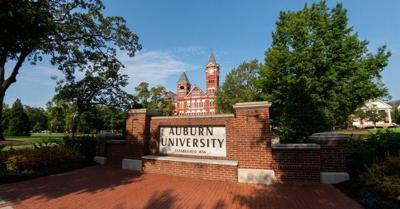 Auburn University sign