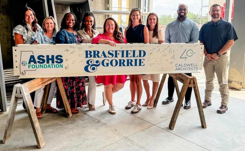 ASHS topping off ceremony