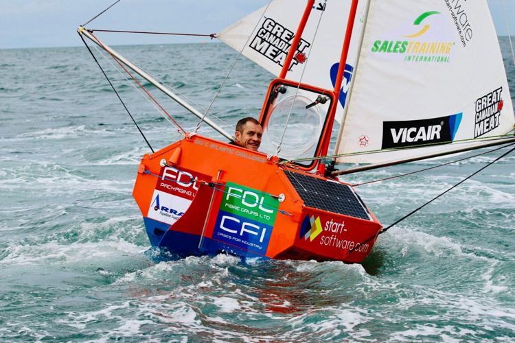 Daredevil sailor set to make second attempt to cross Atlantic in 1m boat