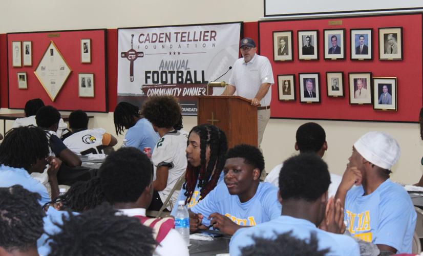 Tellier dad speaking