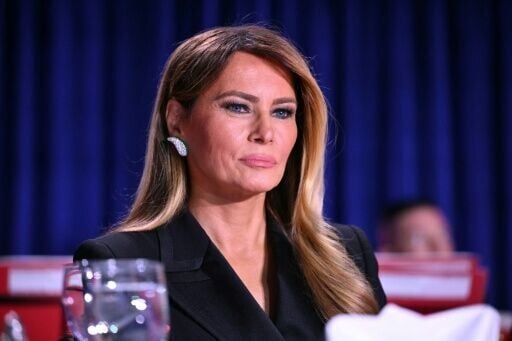 US First Lady Melania Trump attacked comedian Jimmy Kimmel for a joke comparing her to an 'expectant widow' of her husband Donald Trump, who is more than two decades older