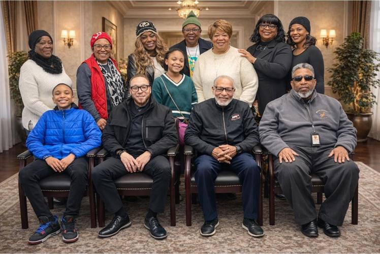 John Solomon and family