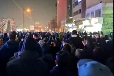 The protests were the biggest in Iran in years