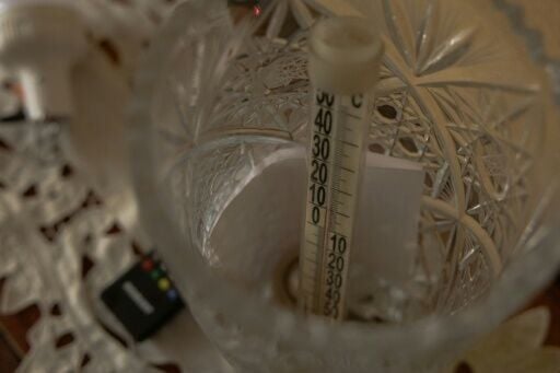 Temperatures have plunged as low as -20C