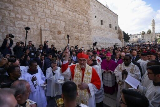 Bethlehem marks sombre Christmas under shadow of war