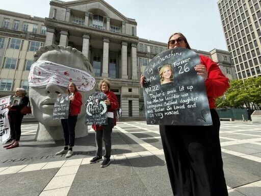 Some 40 victims of the US opioid crisis and their families attended the hearing on OxyContin-maker Purdue Pharma