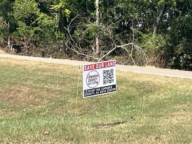 Save Our Land sign from ADN
