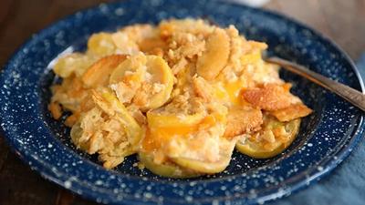 Recipe: Ultimate cheesy squash casserole