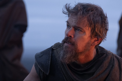 Matt Damon as Odysseus in Christopher Nolan's 'The Odyssey.' Melinda Sue Gordon/Universal Pictures