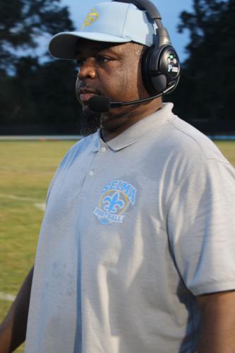 Selma High coach Charles Moody