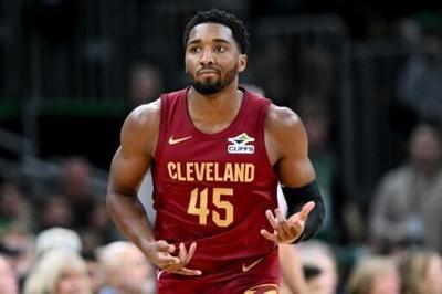 Because Donovan Mitchell and teammate Evan Mobley were rested for a game at Miami, the NBA fined the Cleveland Cavaliers $100,000 for violation the league's Player Participation Policy that tries to limit absences by star talent