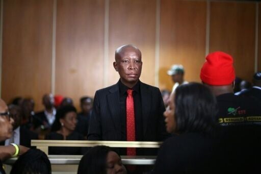 Julius Malema was sentenced for firing an assault rifle at a rally eight years ago