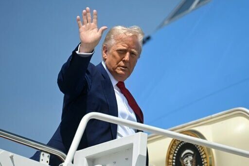 Air Force One: iconic jet gets the Trump treatment