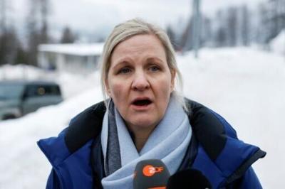 International Olympic Committee president Kirsty Coventry had tears in her eyes after failing to persuade a disqualified Ukrainian skeleton racer from wearing a helmet adorned with pictures of Ukrainians killed in the war with Russia