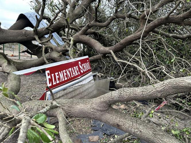 State School leaders tour ravaged schools in Selma on Friday