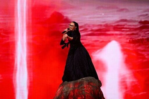 Lights, cameras, action at Eurovision Song Contest final