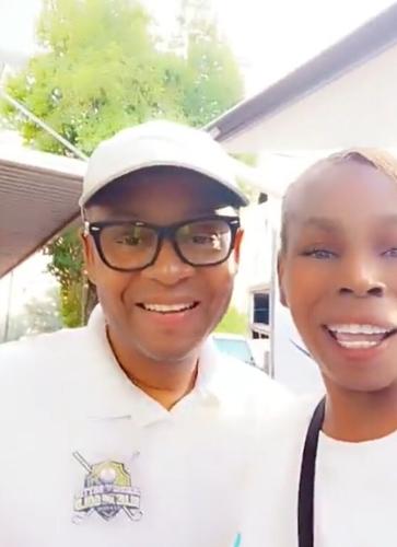 GWC mayor with Johnny Moss