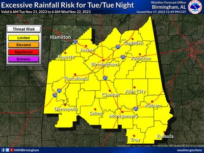 Excessive rain graphic