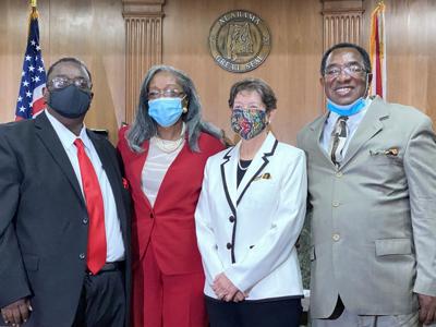 Dallas County Commissioners sworn into office in ceremony Wednesday, pledge unity with city