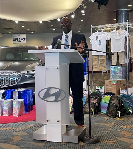 Hyundai donates school supplies uniforms incentive funds for Selma