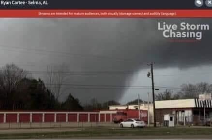 Tornado touches down in Selma: Damage reported