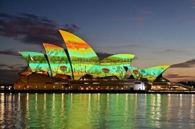Indigenous rights activists protest on Australia Day