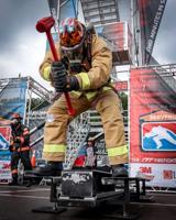 Montgomery Fire & Rescue compete in Firefighter Challenge Competition in Hoover