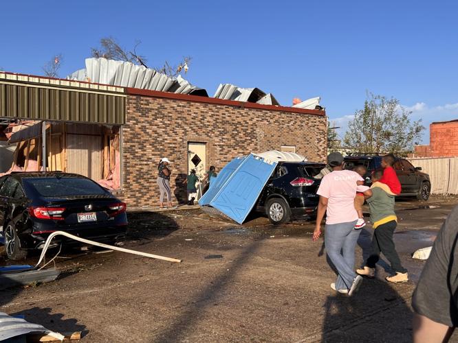 Selma continues digging through rubble from Thursday's tornado, photo gallery