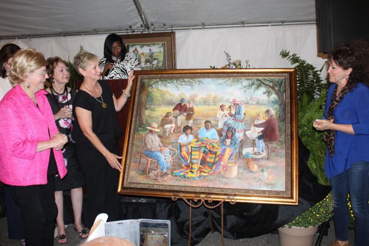 Painting unveil