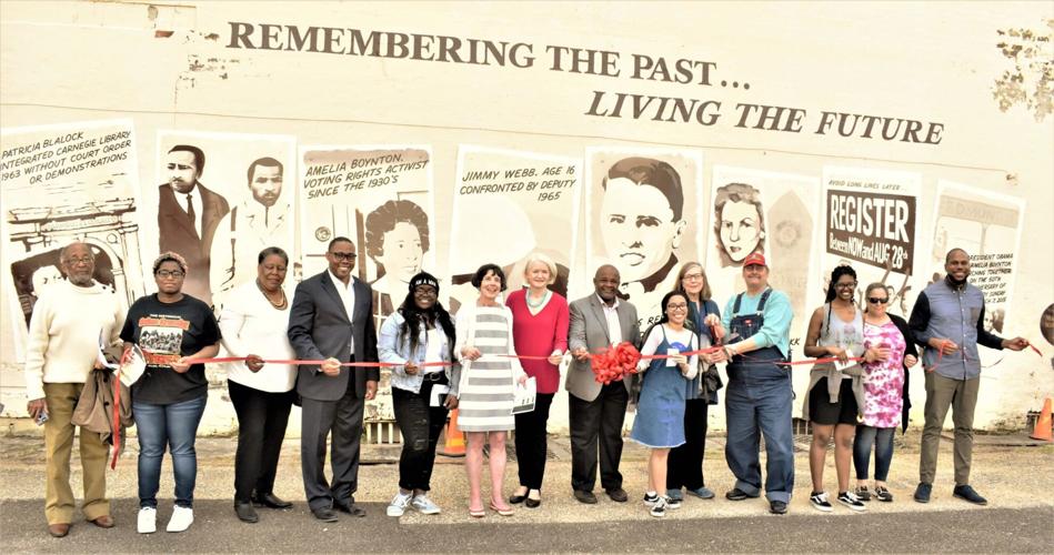 Civil Rights Memorial Mural unveiled