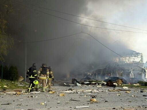 At least 12 people were killed in Zaporizhzhia, according to the local governor
