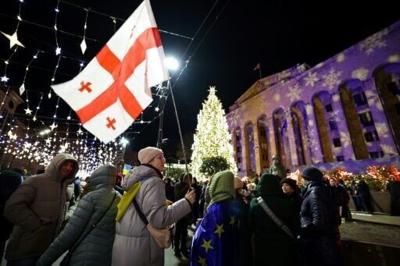 'Game of nerves': Georgians vow to outlast govt in pro-EU protests