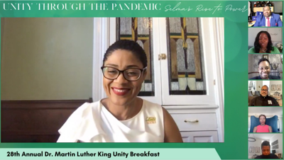 Annual Unity Breakfast on MLK Day held virtually due to COVID