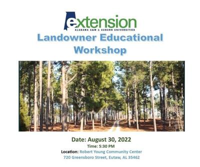ACES to host Landowner Educational Workshop in Eutaw