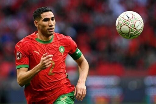 African player of the year Achraf Hakimi will lead Morocco in the Africa Cup of Nations final